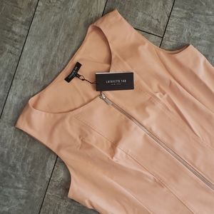 Lafayette 148 Peach DressNWT sz14  [604]